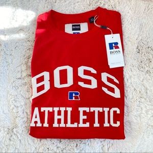 HUGO BOSS x RUSSELL ATHLETICS 1.0 Crew Neck Tee